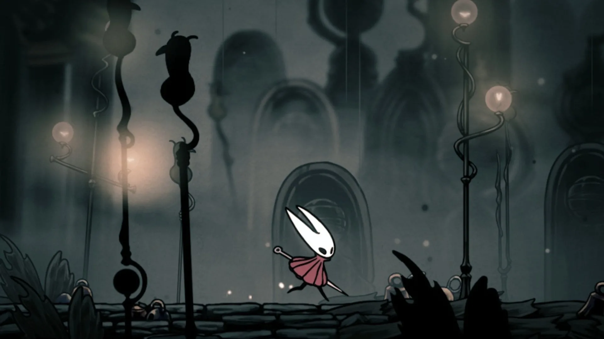 hollow knight silksong steam promo art close up