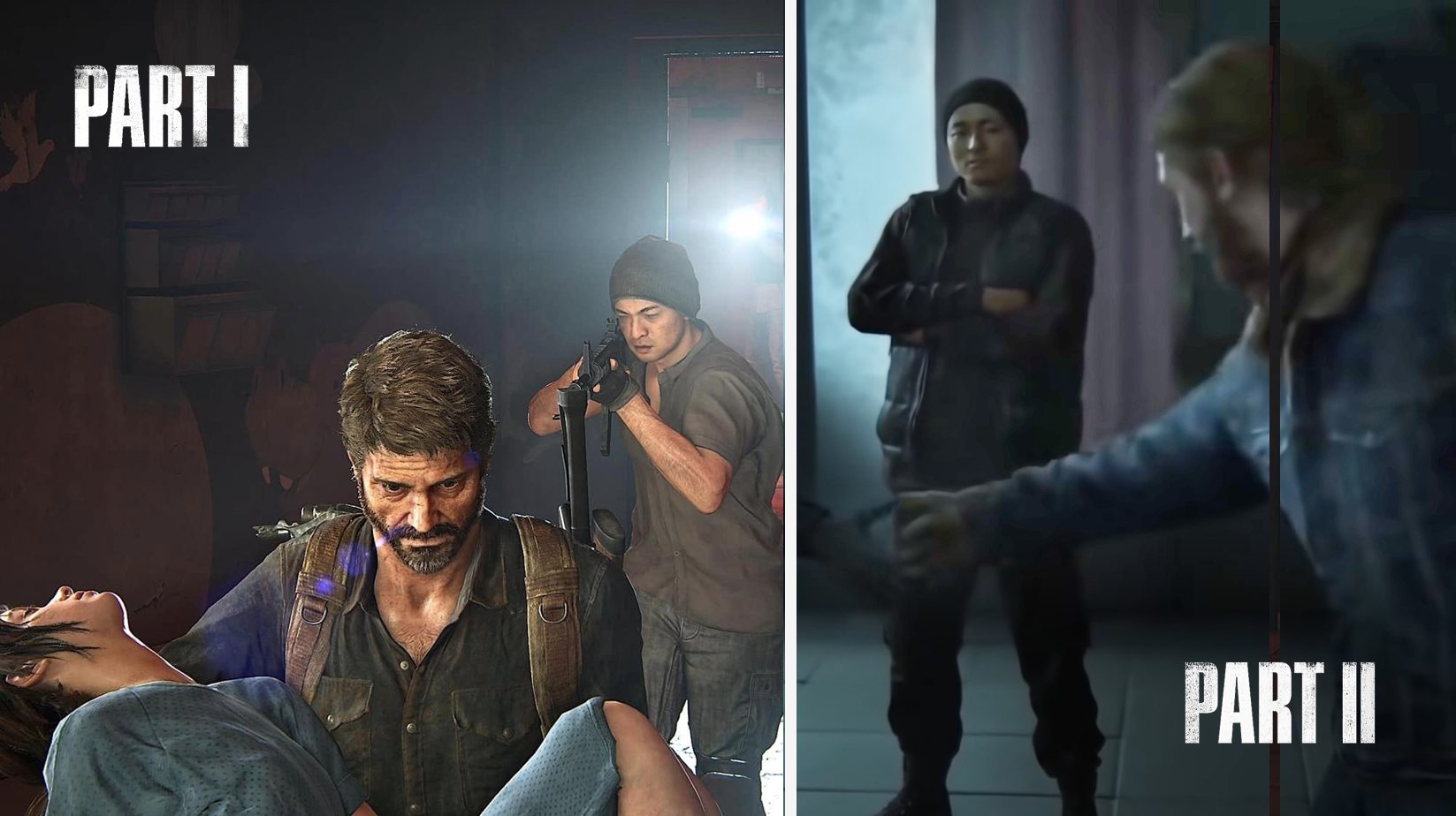 Nick de The Last of Us 2 também está em TLOU Part I?