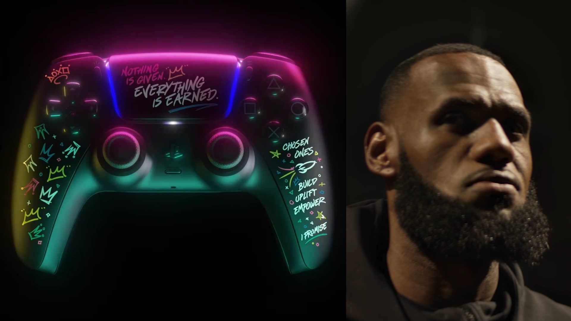 PlayStation lançará acessórios para PS5 em parceria com LeBron James