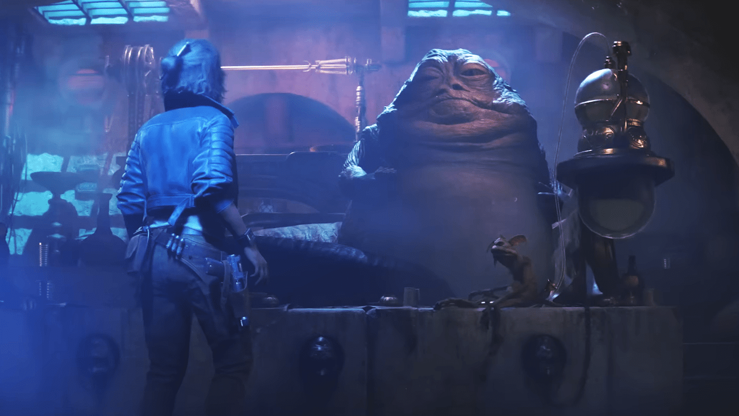 Jogadores podem trabalhar e trair Jabba the Hutt em Star Wars Outlaws