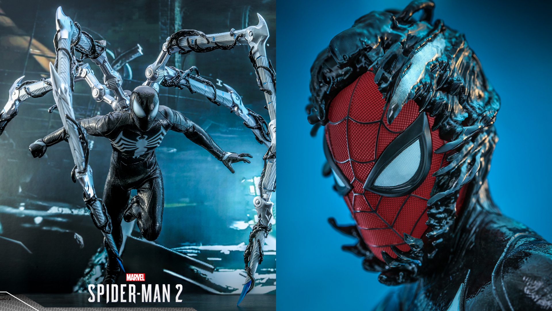 Revelado Action Figure oficial de Marvel’s Spider-Man 2 com traje de simbionte