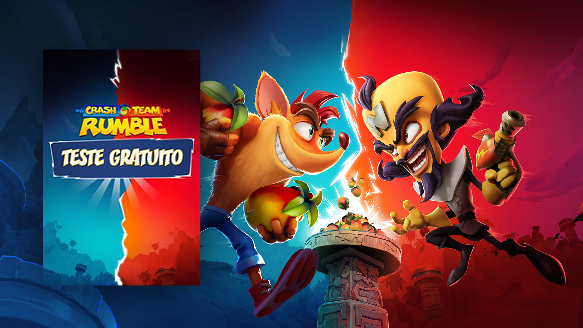 Começou! Crash Team Rumble está de graça para experimentar; Baixe no PS4 ou PS5