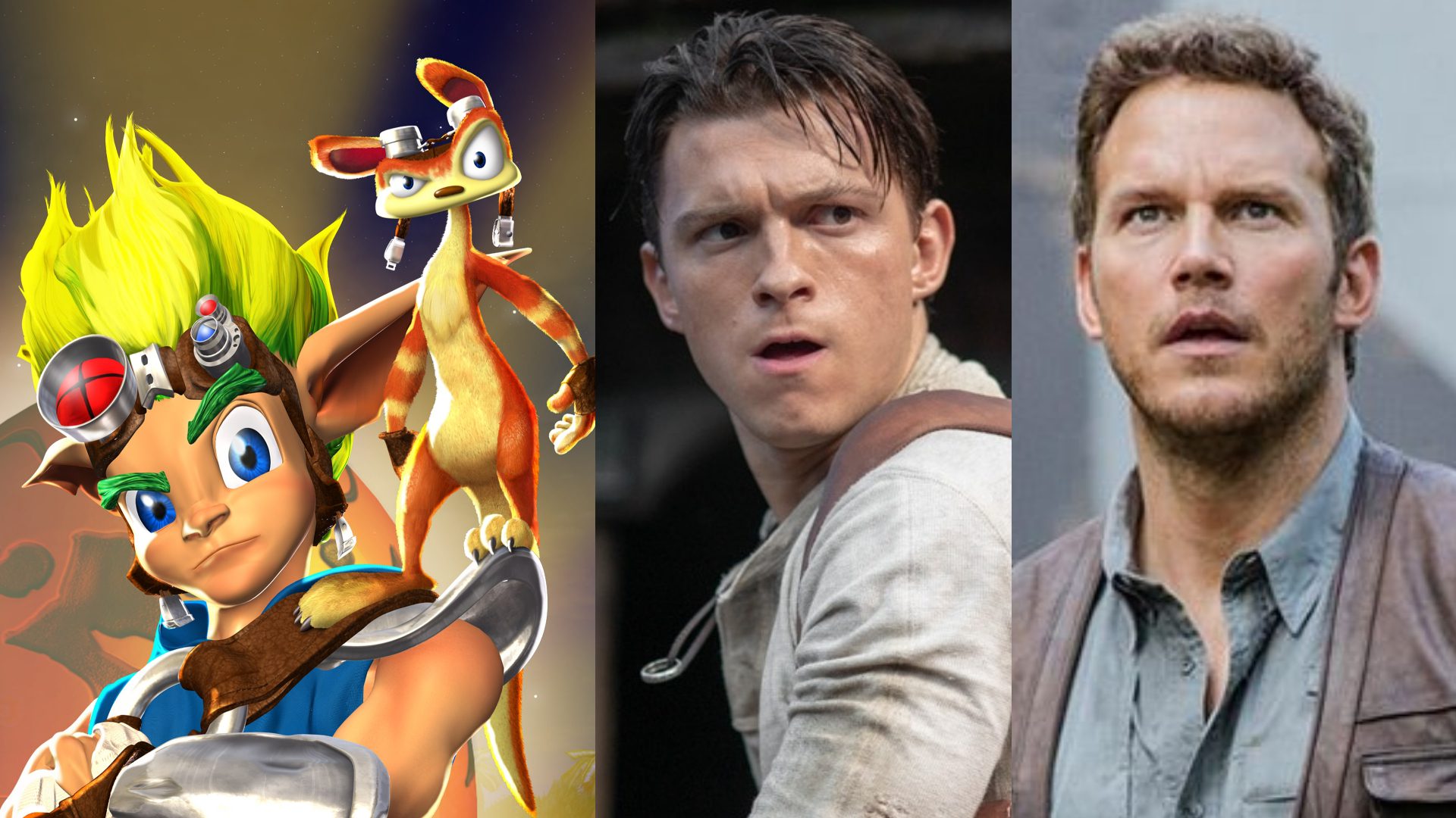 Rumor: Tom Holland e Chris Pratt podem estrelar fime de Jak and Daxter