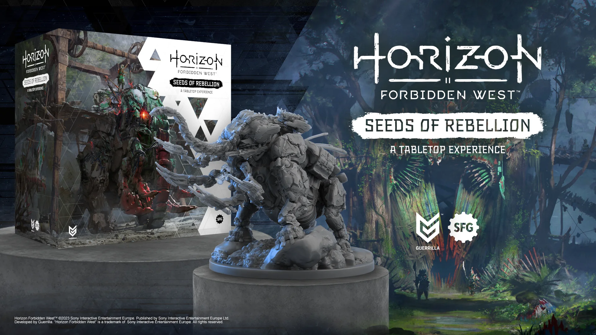 Jogo de tabuleiro Horizon: Seeds of Rebellion explorará eventos antes de Forbidden West