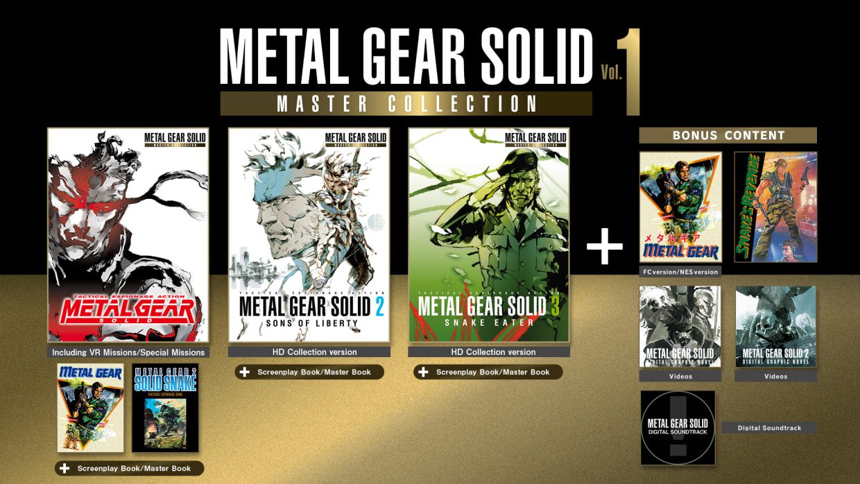 Kojima não é creditado pela coletânea Metal Gear Solid: Master Collection Vol. 1