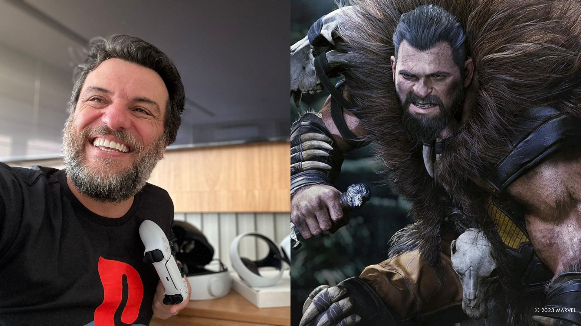 Reconheceu a voz? Rodrigo Lombardi é o dublador de Kraven em Marvel’s Spider-Man 2