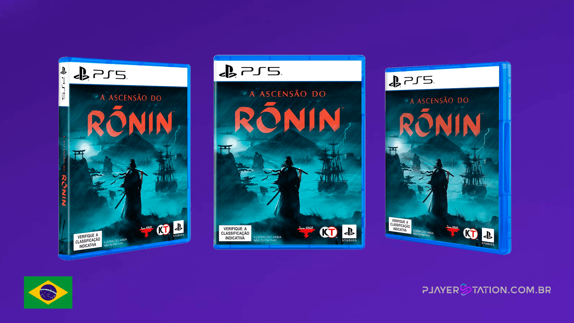 Edição física de A Ascenção do Ronin para PS5 disponível para pré-encomenda