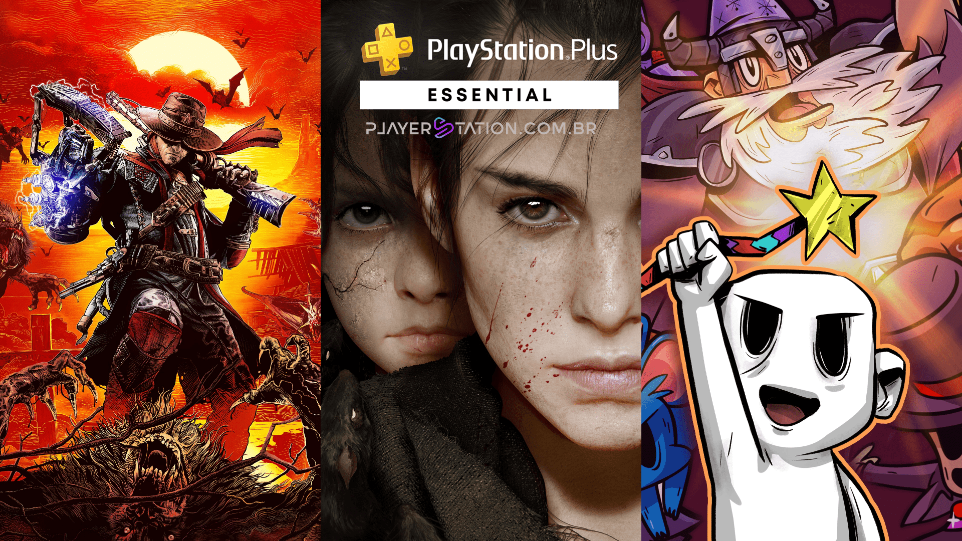 Jogos PlayStation Plus Essential de janeiro de 2024 revelados