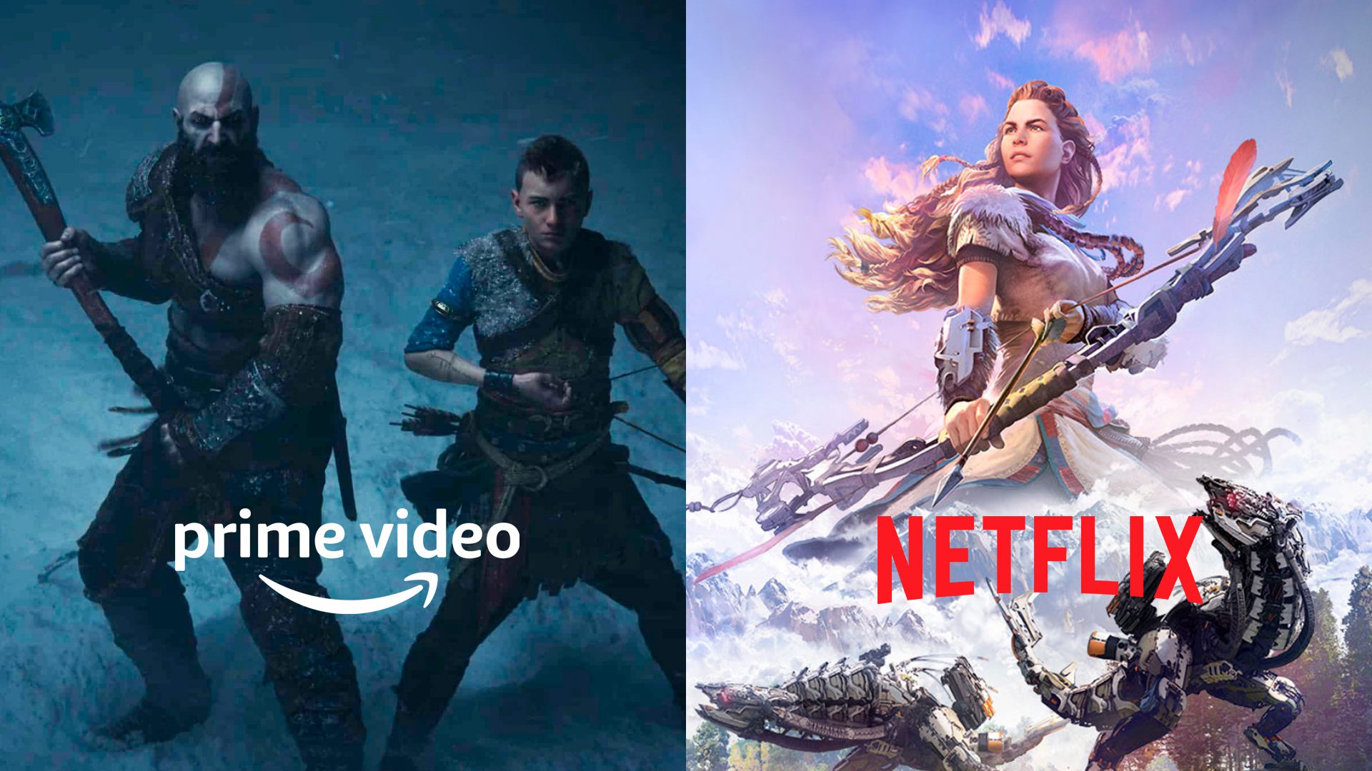 Roteiros de God of War do Prime Video e Horizon da Netflix, estão em andamento