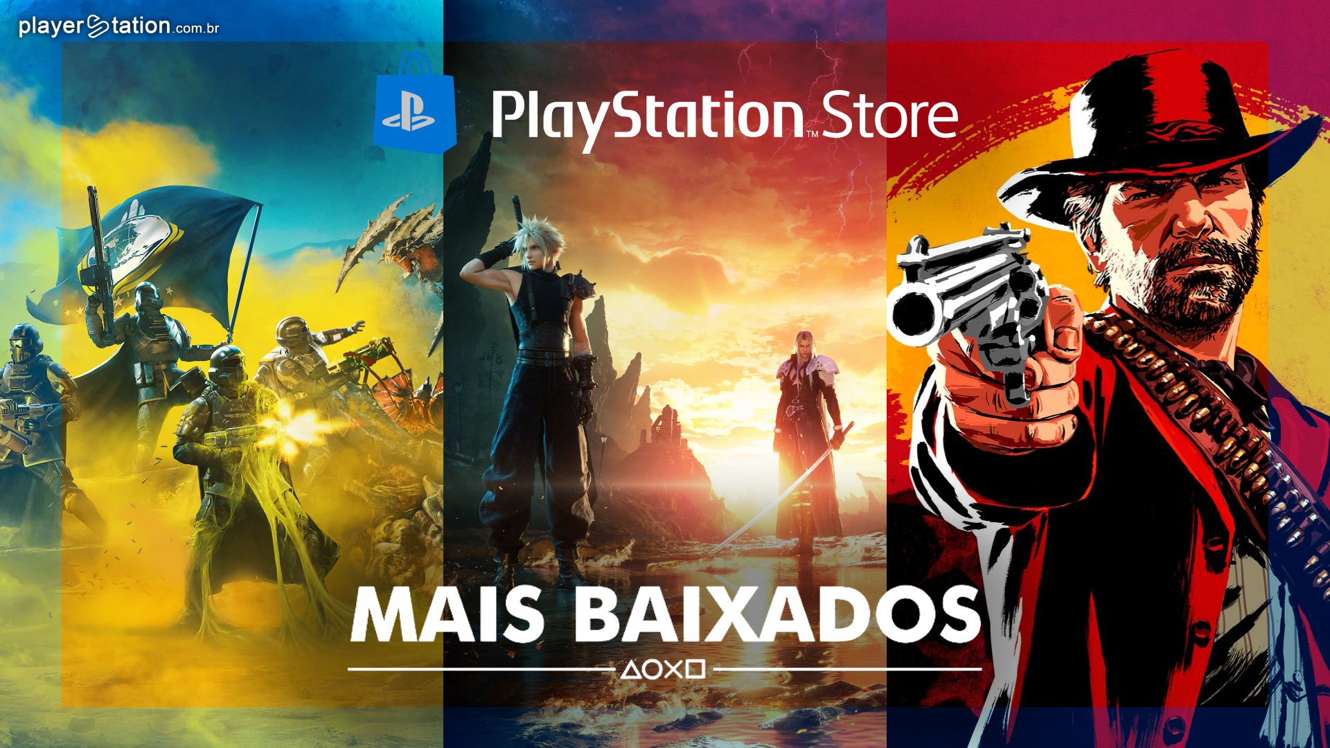 Jogos mais baixados na PlayStation Store em fevereiro de 2024