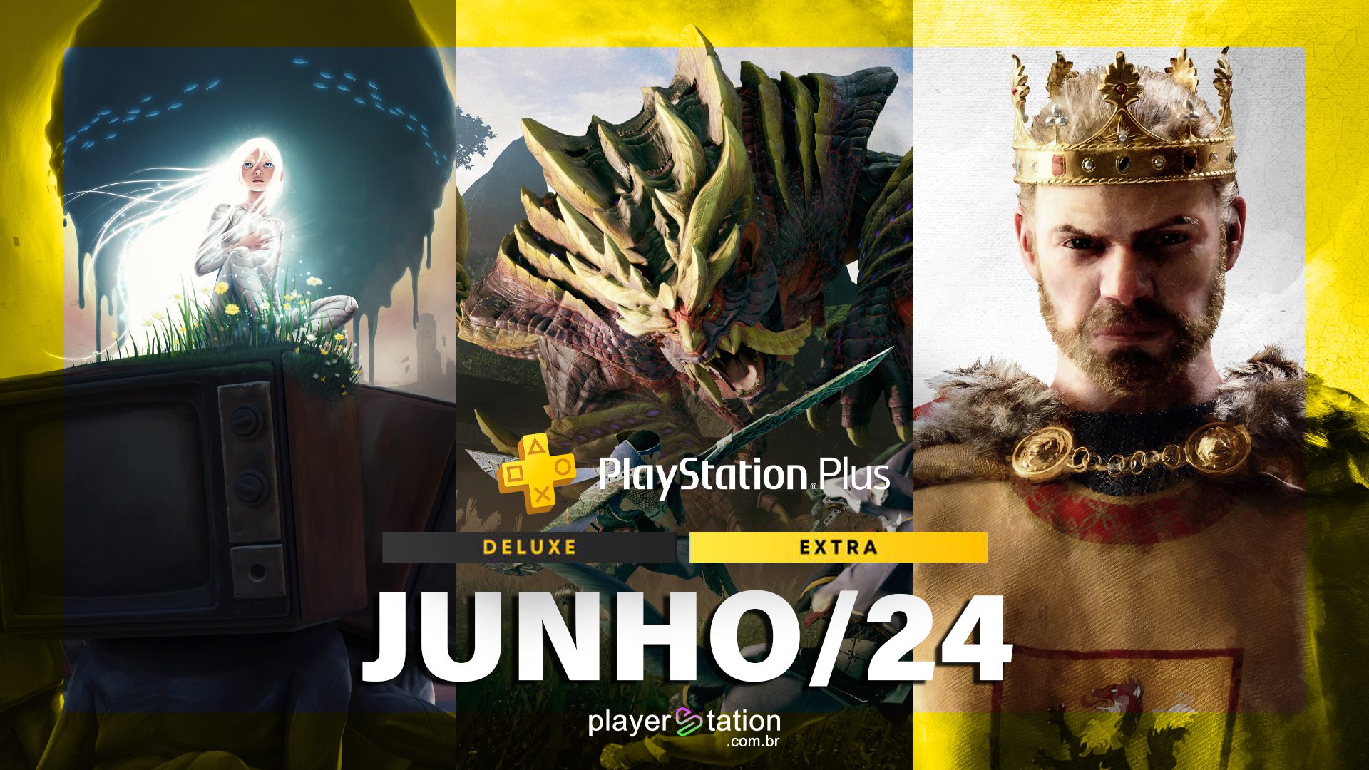 Jogos PlayStation Plus Extra e Deluxe de Junho de 2024 revelados