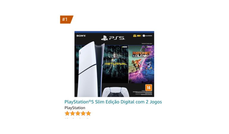 Cupom de desconto faz vendas do PlayStation 5 dispararem no Prime Day