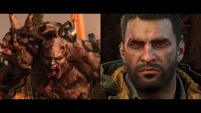 Kyle Crane com sangue nos olhos em anúncio de Dying Light: The Beast na Gamescom 2024