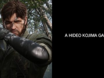 Frase “A Hideo Kojima Game” será substituída em Metal Gear Solid Delta: Snake Eater