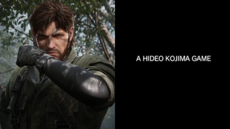 Frase “A Hideo Kojima Game” será substituída em Metal Gear Solid Delta: Snake Eater