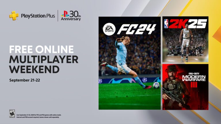 Multiplayer online PS5 e PS4 gratuito neste fim de semana