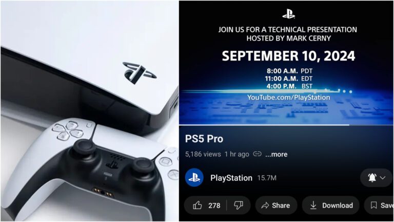 Sony confirma acidentalmente revelação do PS5 Pro para esta terça-feira, 10 de setembro